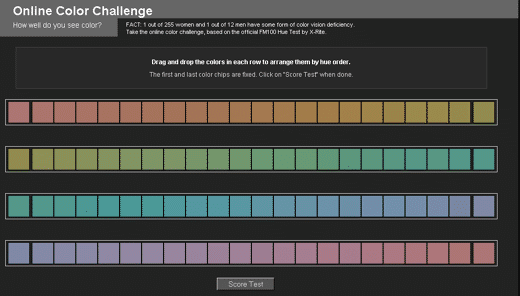 Test Your Color Sense