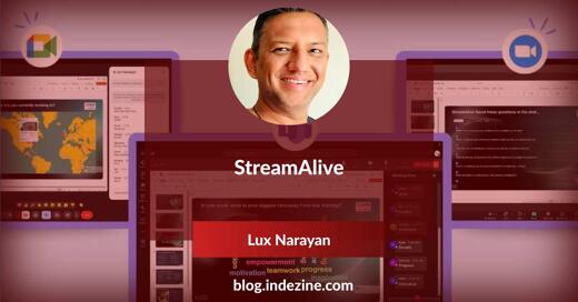 StreamAlive: Conversation with Lux Narayan