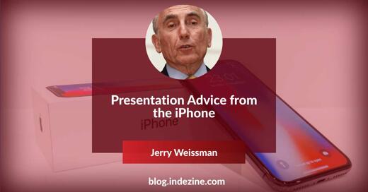 Presentation Advice from the iPhone