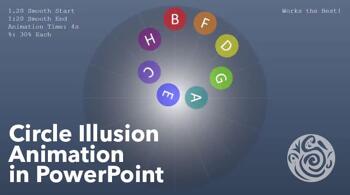 Circle Illusion Animation in PowerPoint