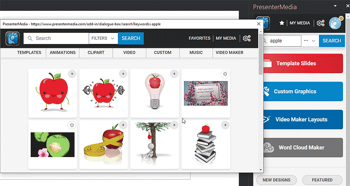 PresenterMedia Add-in for PowerPoint