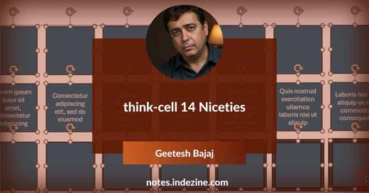 think-cell 14 Niceties