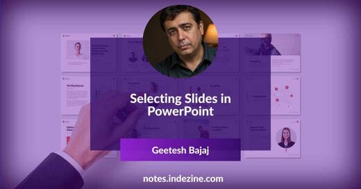 Selecting Slides in PowerPoint
