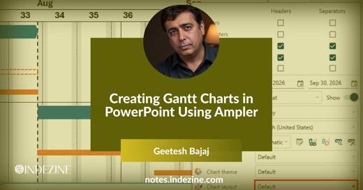 Creating Gantt Charts in PowerPoint Using Ampler