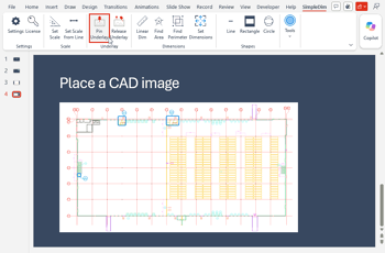 Exploring SimpleDim CAD Add-in for PowerPoint