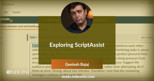 Exploring ScriptAssist