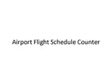 Airport Flight Schedule Counter