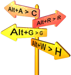 Keyboard Sequences for PowerPoint