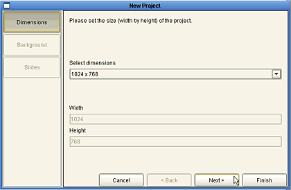 New Project Dialog Box New Project Dialog Box