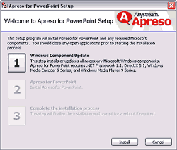 Apreso Setup