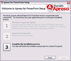 Complete Apreso setup