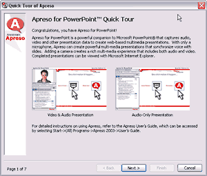Apreso Quick Tour