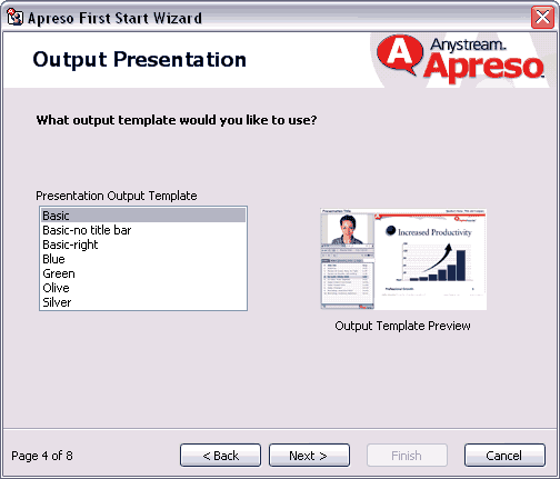 Output Presentation