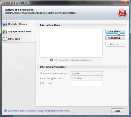 Engage Interactions Engage Interactions
