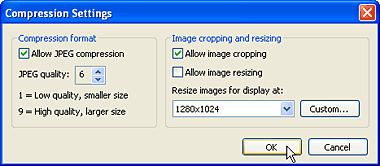 Compression Settings