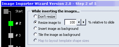 Running the Image Importer Wizard