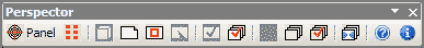 The Perspector toolbar