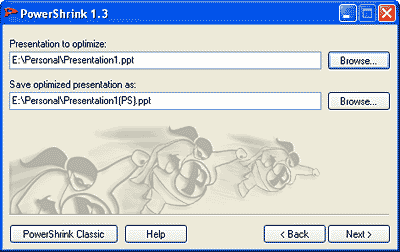 PowerShrink Wizard