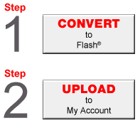 Convert and Upload Convert and Upload