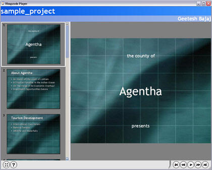 The EXE output The EXE output