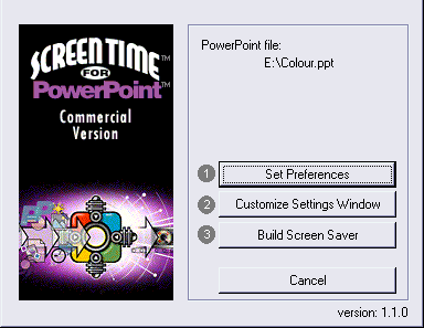 Build a screen saver in ScreenTime