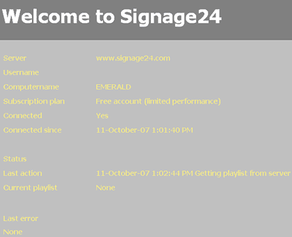 Welcome to Signage24