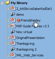 Imported presentation