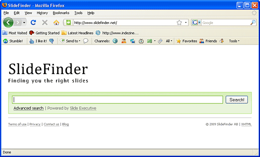 SlideFinder