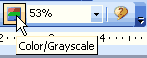 Use this button to switch between Color and Grayscale previews Use this button to switch between Color and Grayscale previews