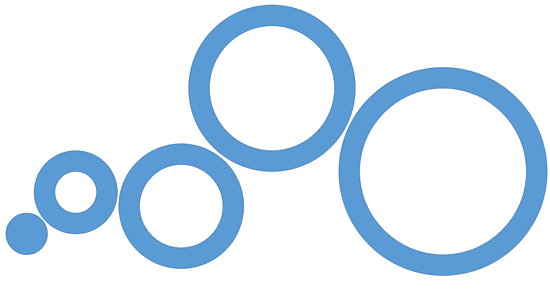 Perfectly cut doughnut shapes