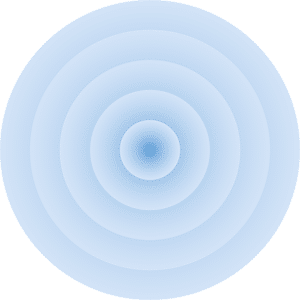 Apply gradient fills to the donut shapes