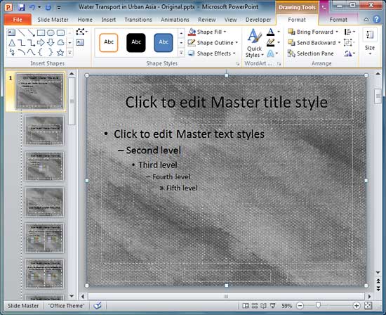 Picture filled within Rectangle shape