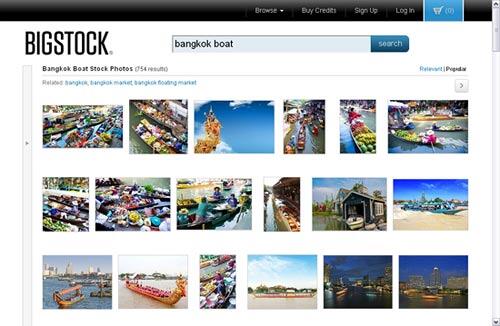 Bangkok boat pictures on BigStock Bangkok boat pictures on BigStock