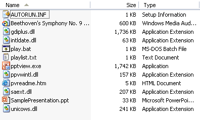 Package for CD files