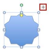 Cross hair cursor indicates that the drawing mode is active