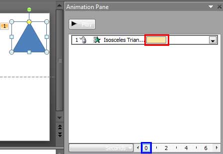 Animation starting at 0 seconds delay