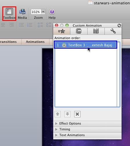 Motion Path within the Custom Animation tab Motion Path within the Custom Animation tab