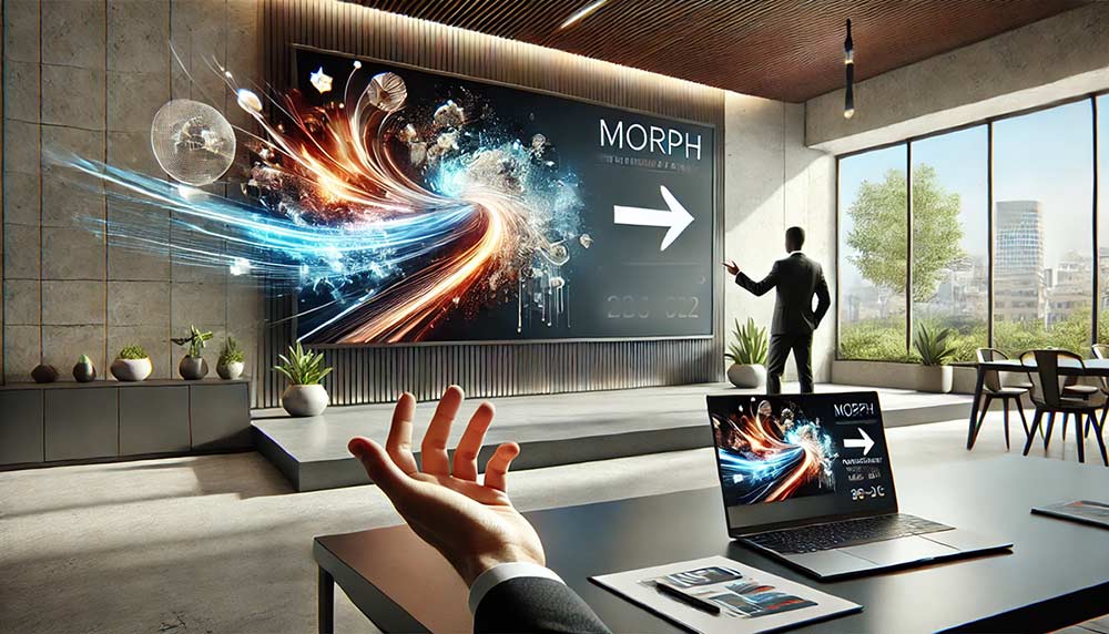 Morph Slide Transition Effect in PowerPoint