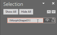 Type in a new name with exclamation marks
