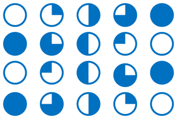 Harvey Balls in PowerPoint for Mac