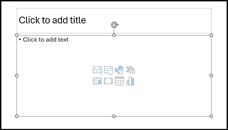 New slide with Title and Content layout New slide with Title and Content layout