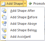 Add Shape button within Create Graphic