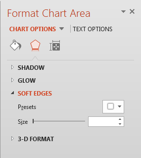 Soft Edges Effect options