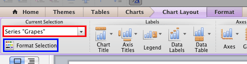 Format Selection button