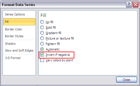 Format Data Series Format Data Series