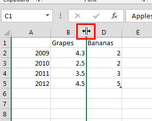Cursor changed to point the hidden Series Cursor changed to point the hidden Series