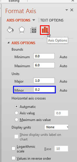  Format Axis Task Pane