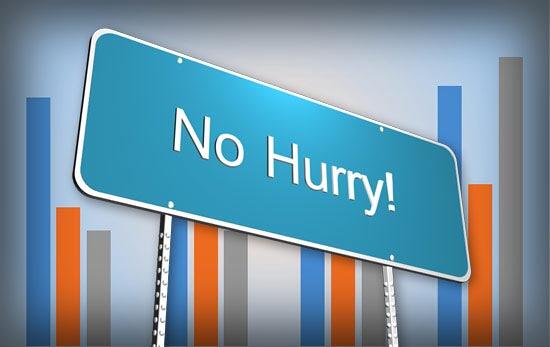 Don't be in a hurry to create your charts Don't be in a hurry to create your charts