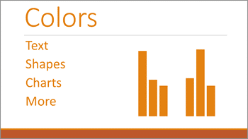 An expanse with added elements