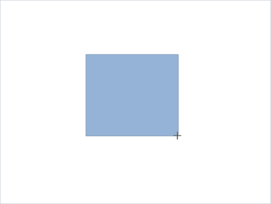 Rectangle being inserted